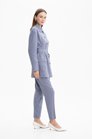 Aker 24ss05098111 Küçük Beden Ceket 24ss05098111 086 İndigo İndigo