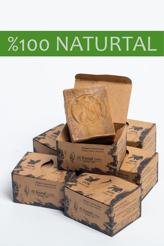 Al Kamal Defne Doğal El Yapımı Sabunu 20% Defne Yağı 6 x 1 KG