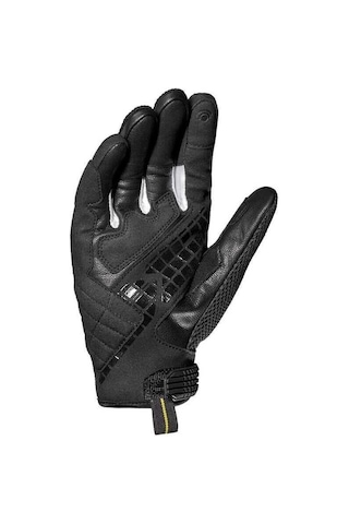 Spidi G-carbon Yazlık Deri Motosiklet Eldiveni Siyah-beyaz