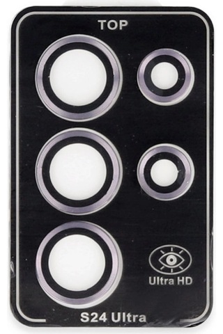 Joko Samsung Galaxy Uyumlu S24 Ultra Pvd Metal Kamera Lens - Pembe