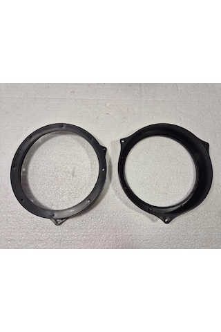 Hoparlör Yükseltici Kasnak 13cm - 2 Adet - Kaliteli , Vida Yerleri Olan 13cm Hoparlör Kasnağı - 2 Ad