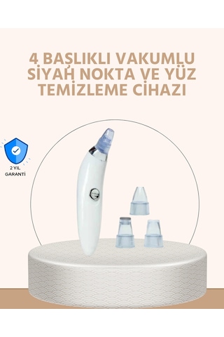 Güçlü Vakumlu Siyah Nokta Temizleyici - Cilt Pürüzlerini Gideren