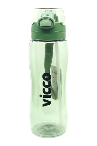 Vicco Su Matarası Kilitli Kapak Tritan Matara Suluk 750 Ml Haki