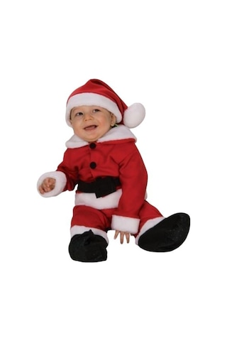 Kostümsarayı Bebek Noel Baba Kostümü Model-2