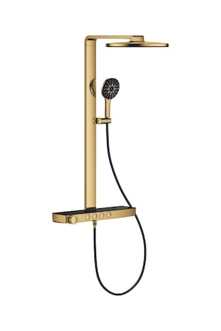 Grohe Rainshower Aqua Pure Duvara Monte Termostatlı Duş Sistemi - 100964gl00 Altın