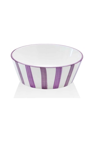 The Mia Joy Çorba Kasesi 6lı Set Mor 14 Cm Mor