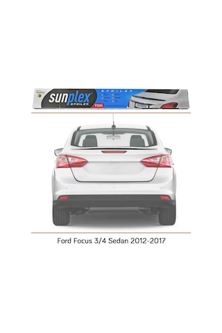 Ford Focus 3-4 Sedan Piano Black Spoiler 2011-2014 Arası Sunplex