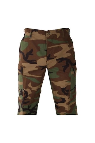 KISA KAMFLAJ KAPRİ  PANTOLON BEDEN - 50 Çok Renkli