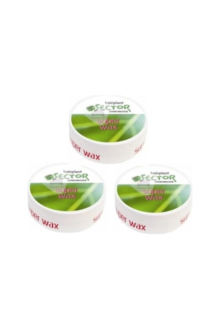 Sector Hairplant Normal Süper Wax Normal 3 x 150 ML