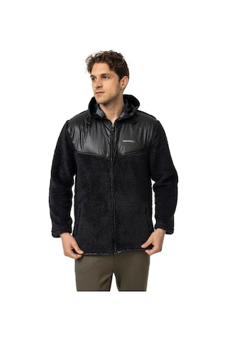 Merrell M25jobm Black Erkek Polar Ceket Siyah Siyah