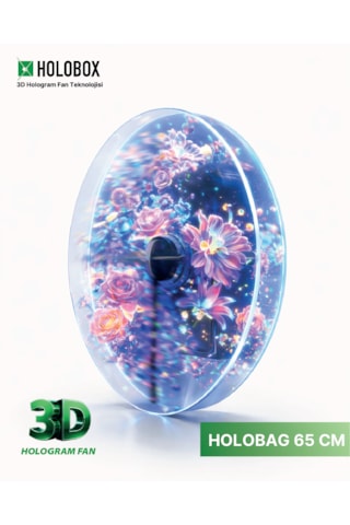 Holobox 65 Cm 3d Hologram Sırt Çantası Holobag