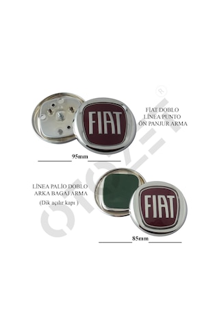 Linea Doblo Ön Ve Arka Bagaj Arma Takimi 95Mm/85Mm 500019224