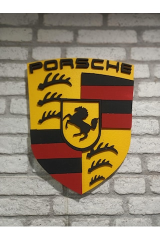 Porsche Logo 50x50 Porsche Araç Logo Porsche Marka Logo Porsche 3d Logo
