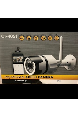 Cata Akıllı Dış Mekan Kamera Ct-4051