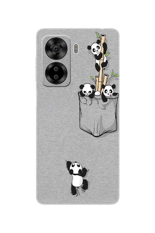 Casper Via X40 / Casper Via X45 Uyumlu Kılıf Desenli Baskılı Silikon Pandalar 1798