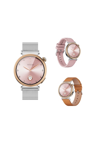 Vwar SK9 Mini Kalobee Akıllı Saat (İthalatçı Garantili) + 3 Kordon