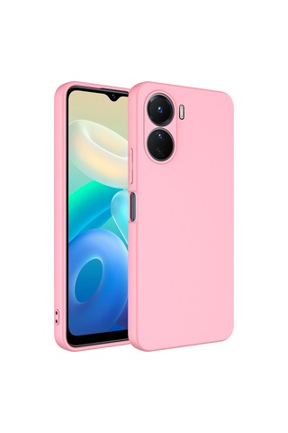 Vivo Y16 Kılıf Zore Mara Lansman İç Yüzeyi Kadife Kılıf