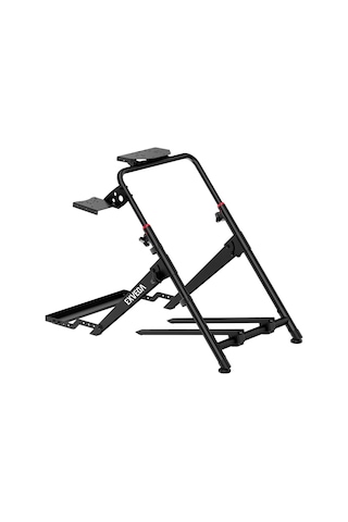 Exvega Ex816 Katlanabilir Sim Racing Yaris Simülatörü Kokpiti Çok Renkli