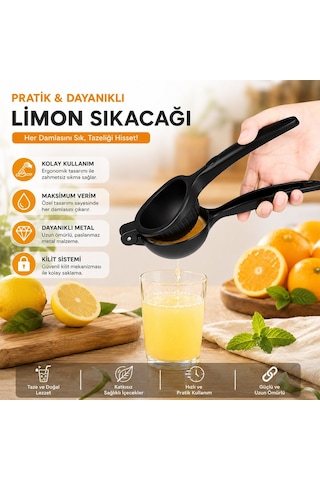 Enfa Enf-490 Limon Sıkacak Metal Diğer