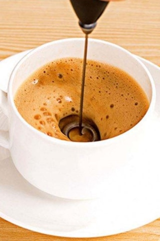 Kablosuz Pilli Kahve Karıştırıcı Süt Köpüğü Ve Latte İçin Taşınabilir Karıştırma Cihazı Paslanmaz Diğer