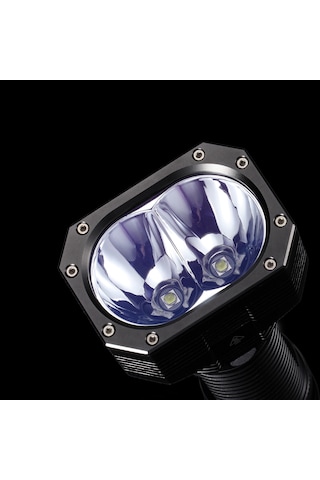 Nitecore Eax 2000 Lumen El Feneri (8xaa) Siyah