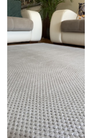 Elvey Home Gri Kaymaz Jel Taban Soft Yıkanabilir Kesme Özel Ölçü Tozsuz Antialerjik Antre Koridor Halı Yolluk Gri