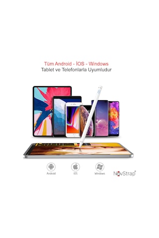 Samsung Galaxy Tab S6 Lite SM-P610 ile Uyumlu Dokunmatik Tablet Kalemi Stylus Pencil DZ870