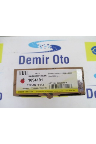 7716094-7605191 Buji Bobin Kablo Takımı Enjeksiyonl 1,4 Uno 70 S