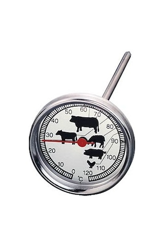 Paslanmaz Çelik Gıda & Bbq. Et. Mangal Termometresi