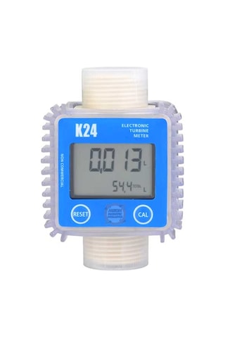 K24 Dijital Türbinli Dizel Yağ Yakıt Sıvı Akış Ölçer- Debimetre