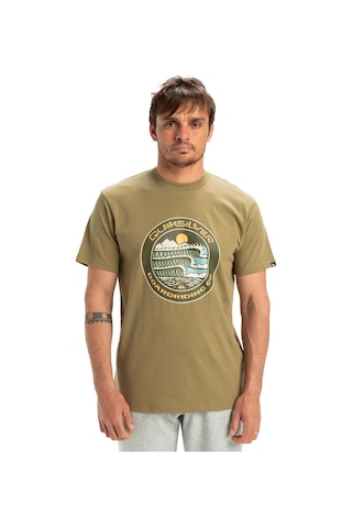 Quiksilver Ev Three Seas Ss Haki Erkek Kısa Kol Gömlek 000000000102115113 Haki
