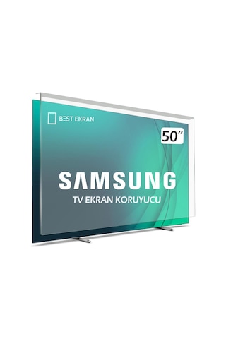 Samsung Uyumlu  50q60c Tv Ekran Koruyucu - Samsung Uyumlu  50" İnç 125 Cm 126 Ekran Koruyucu Qe50q60cauxtk