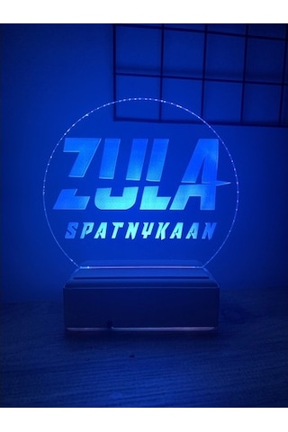 Kişiye Özel Zula Led Gece Lambası