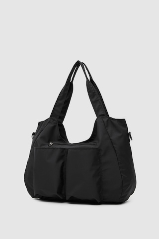 Shule Bags Baia Teknik Kumaş Günlük Spor Çanta Siyah
