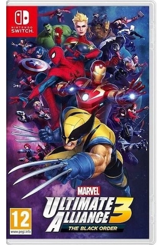 Nintendo Switch Oyunu Ns Marvel Ultimate Alliance 3:Kara Düzen