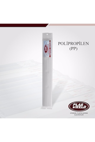 Plas-Weld Pp ( Beyaz ) Geniş Plastik Kaynak Elektrot (361226410)