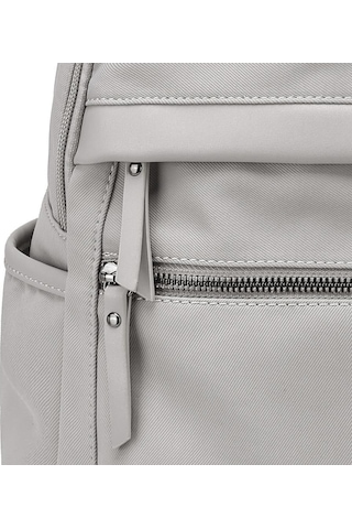 Smart Bags Twill Dimi Kumaş Kadın Sırt Çantası 3332 Vizon