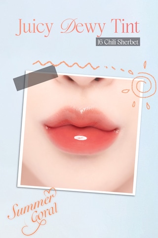 Dasique Yoğun Parlaklık Ve Canlı Renkler Sunan Kalıcı Tint Juicy Dewy Tint 16 Chili Sherbet 16 Chili Sherbet