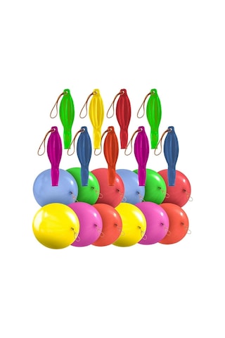 Yüksek Kalite 100 Adet Lastikli Balon 33 Cm Balon Baskılı Balon İtalyan Malı Rgb Punch Balloon Renkli