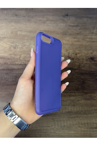 Apple Uyumlu iPhone 6/7/8 Plus Silikon Kılıf Xfab Mor