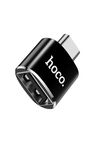Hoco. Ua5 Tak Çalıştır Type-c To Usb Dönüştürücü - Siyah