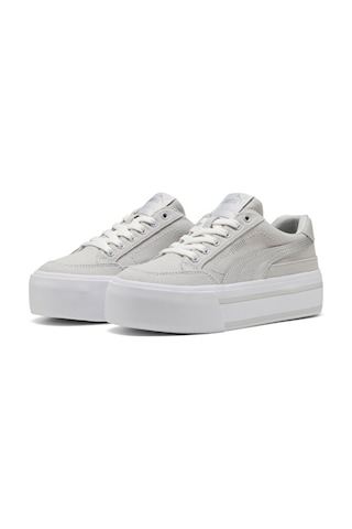 Puma Cort Classic Vulc Fs Platform Kadın Gri Günlük Ayakkabı 40232903 Gri
