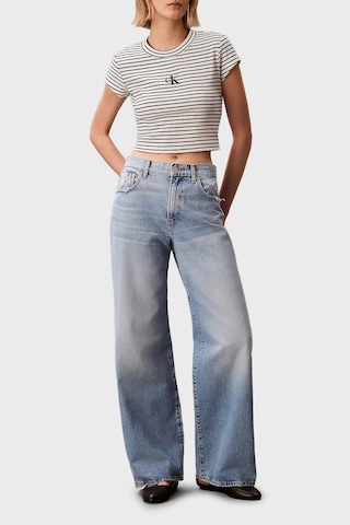 Calvin Klein Bayan T Shirt Lv047f833g Xdy Siyah Beyaz