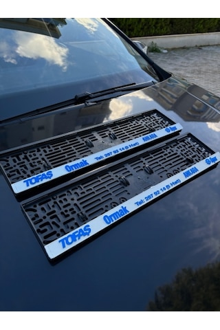 Tofaş Ormak Plakalık 2'li Oto Araba Aksesuar