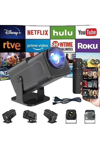 Projeksiyon Led Hy320 Pro Siyah