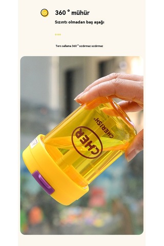 Jian Fan Yazöğrencisi Taştır Plastik Bardakkırmızı Kırmızı