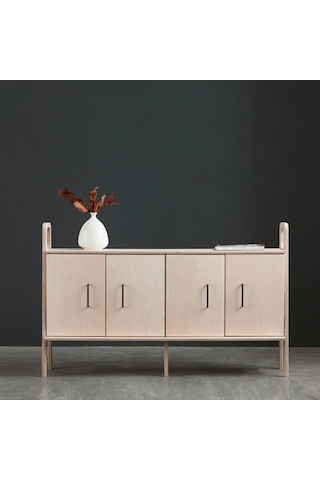 Woodesk Astre, Ahşap, Dolap Ve Konsol, 140x90, Natural Renk