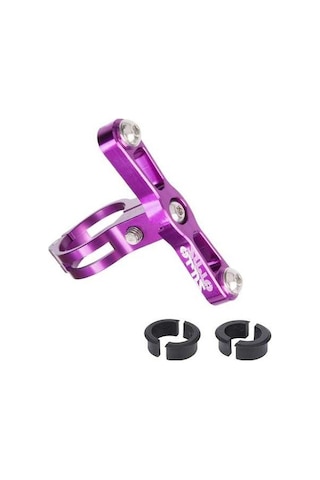 Dancemonkey Ztto Shzhz Alüminyum Su Şişesi Kafesi Montaj Adaptörü - Mor Acid Yeşili