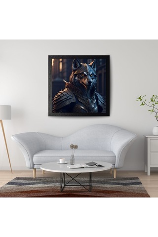 Samuray Son Müdafa 60x60 8684660336413 Pvc Çerçevesiz Tablo