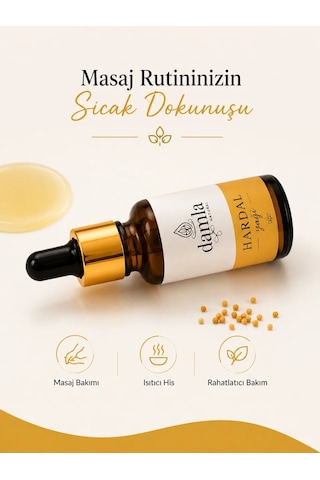 Biodamla Natural Hardal Yağı 20 Ml